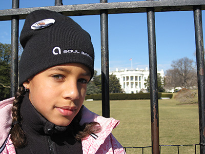 Molly foran The White House.