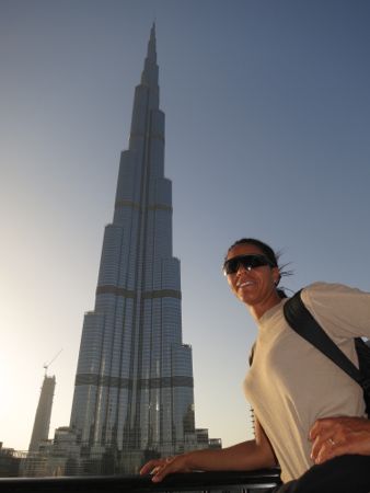 Verdens højeste bygning i Dubai.