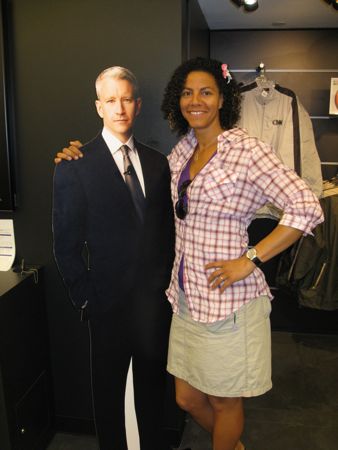 Min date med Anderson Cooper blev knapt så fysisk som i mine våde drømme... well, you can't win 'em all ;o)